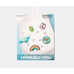 Crocs 5 Pack It Is Our Planet Jibbitz Charm Jewels